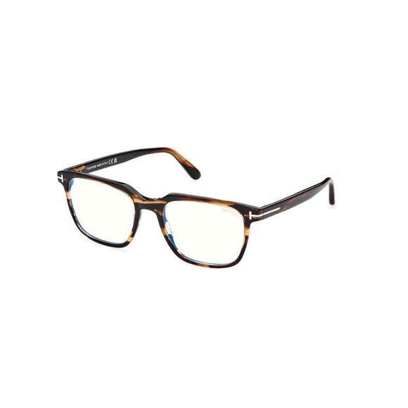 NEW TOM FORD FT5818-B/S 050 EYEGLASSES TF5818-B 050 HAVANA MEN SQUARE EYEWEAR - Picture 1 of 3